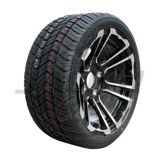 14’’ Radial Tire Assembly (No Decoration Trim) OEM Parts