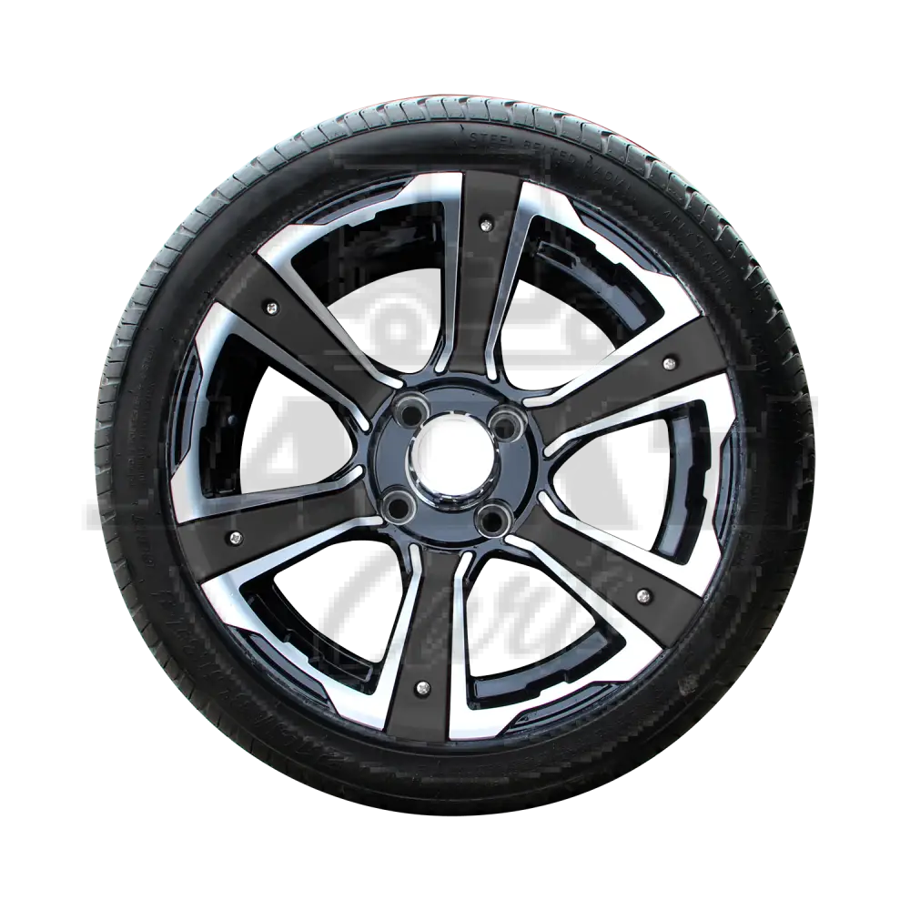 14’’ Radial Tire Assembly with Decoration ARTIC GRAY OEM Parts