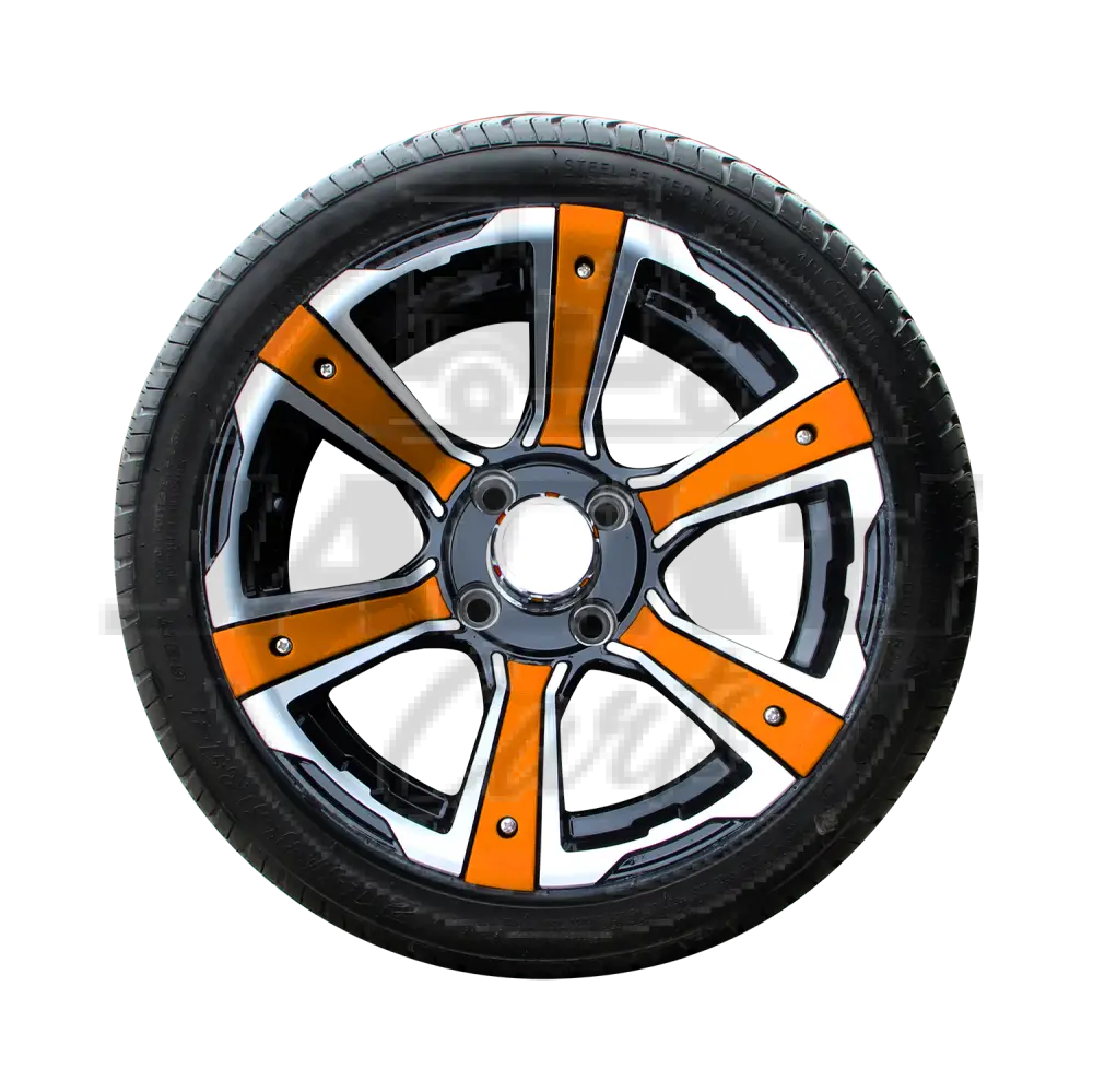 14’’ Radial Tire Assembly with Decoration COPPER OEM Parts