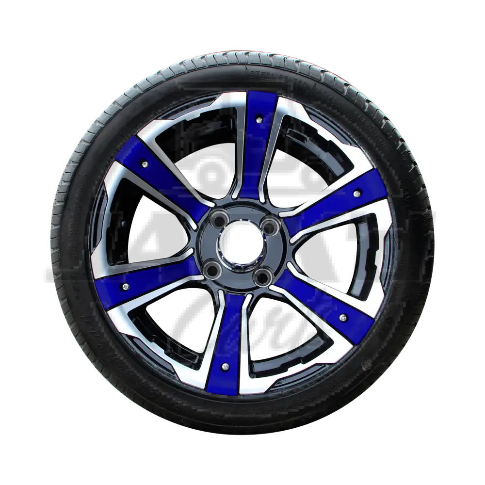 14’’ Radial Tire Assembly with Decoration PORTIMAO BLUE OEM Parts