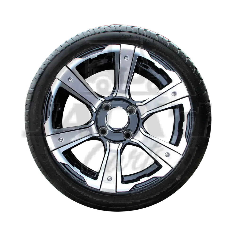 14’’ Radial Tire Assembly with Decoration SILVER OEM Parts