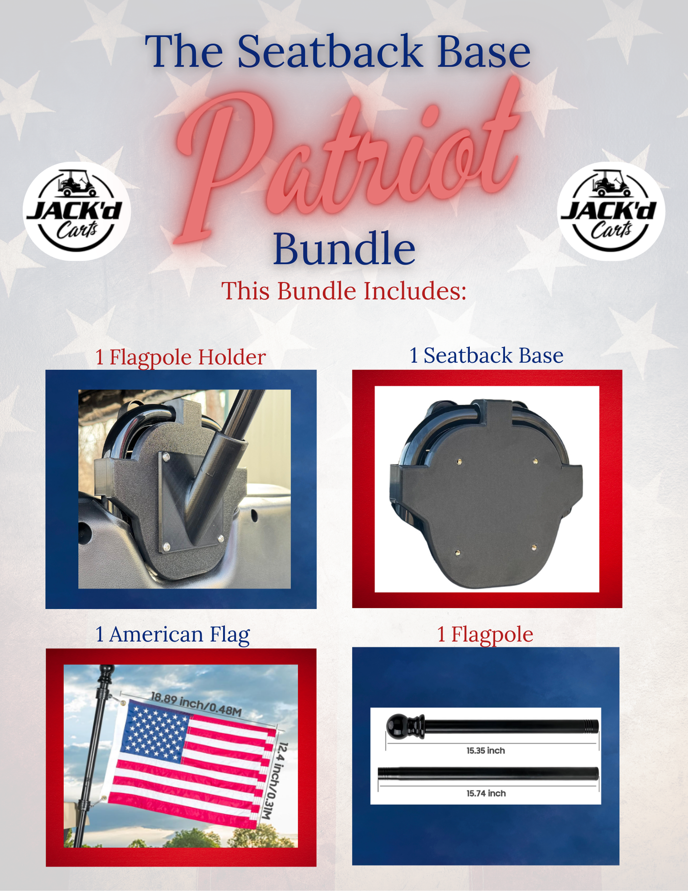 The Evolution D5 Seatback Patriot Bundle