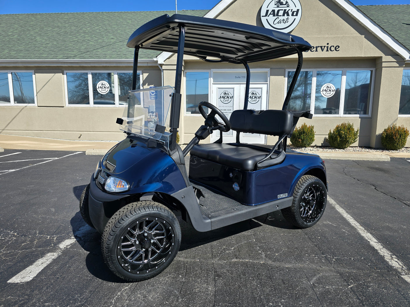 2020 Pre-Owned EZGO RXV - 2 Seater -Blue