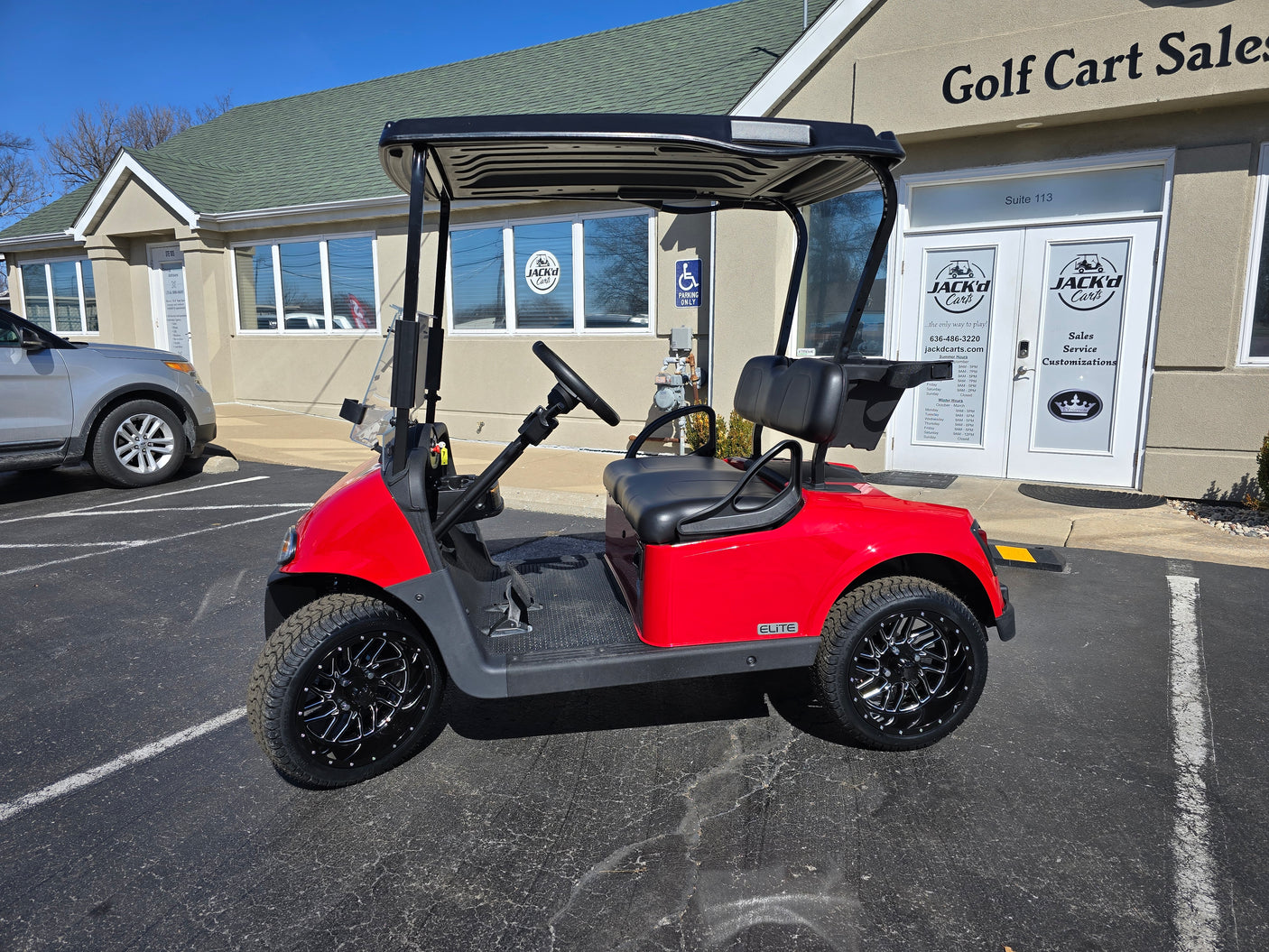 2020 Pre-Owned EZGO RXV - 2 Seater -Red