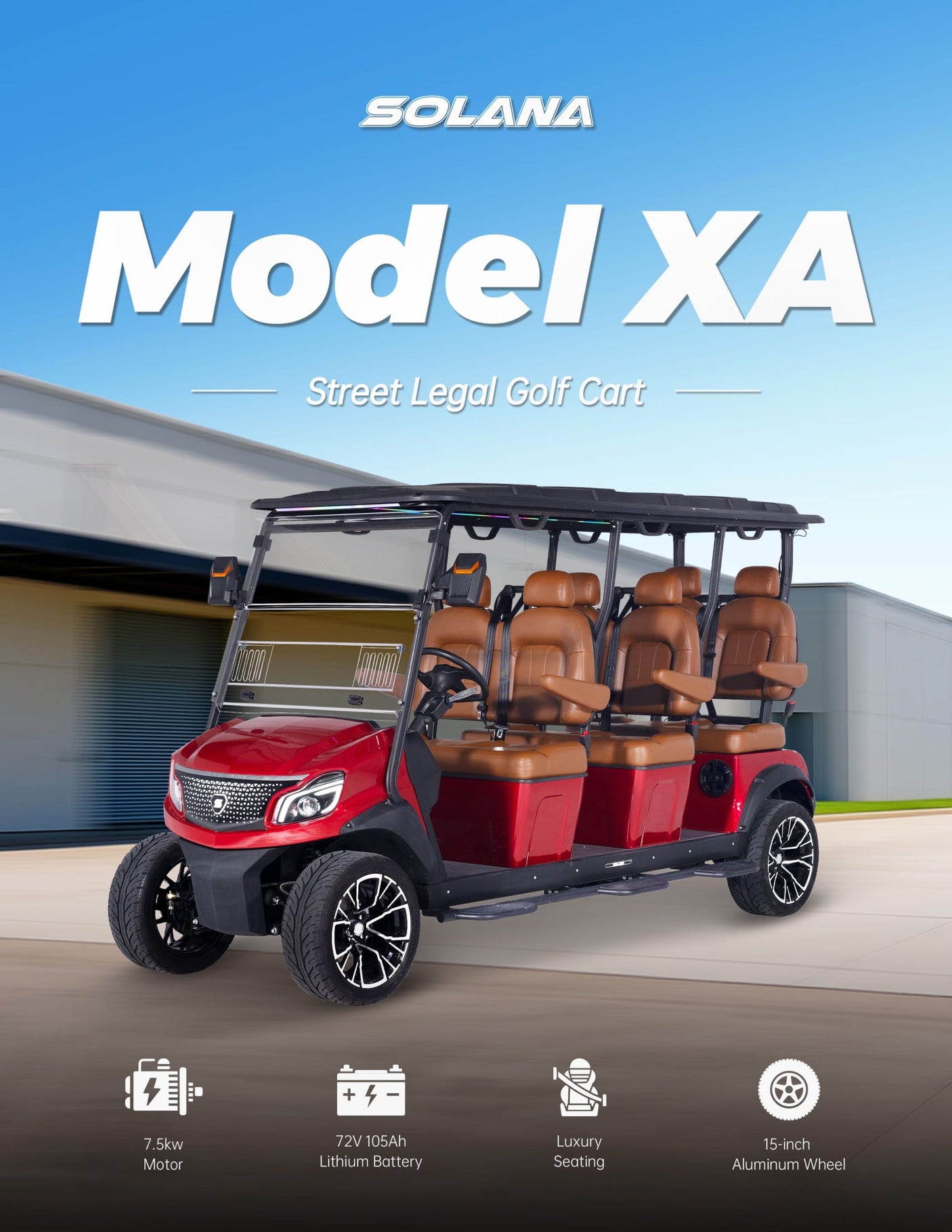 Solana XA 6P - Sky Blue