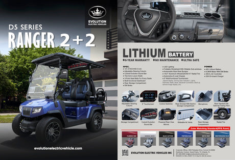 Evolution D5:Ranger 2+2 Sky Blue PLUS