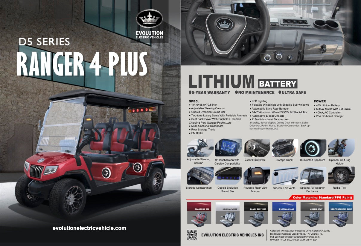 Evolution D5:Ranger 4 Arctic Grey PLUS