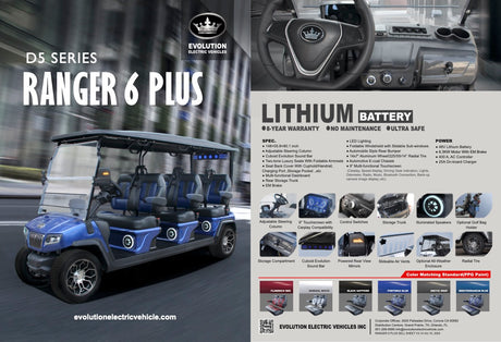 Evolution D5:Ranger 6 PLUS Mineral White