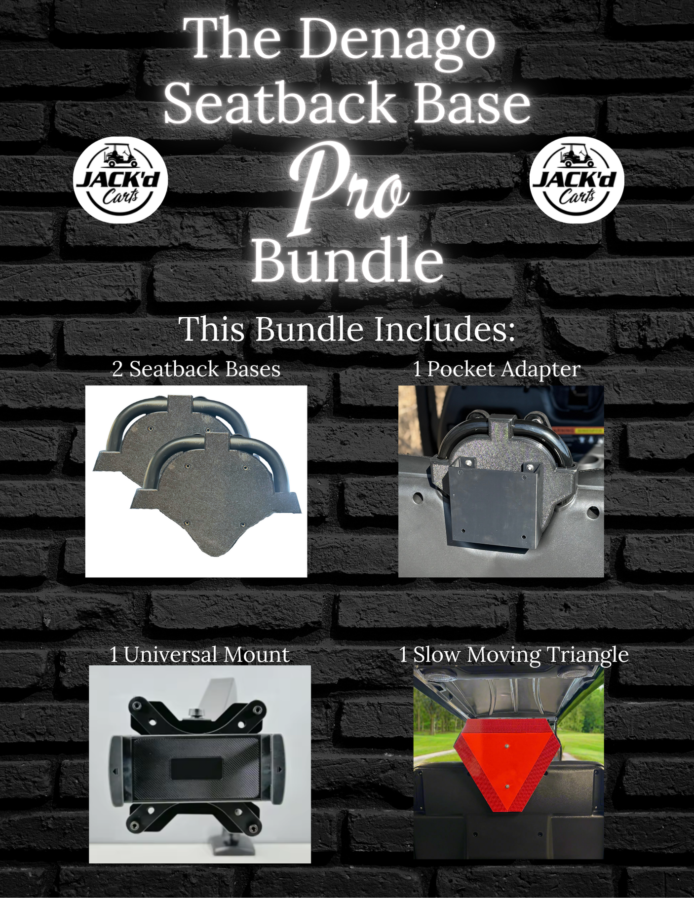 The Denago Seatback Pro Bundle
