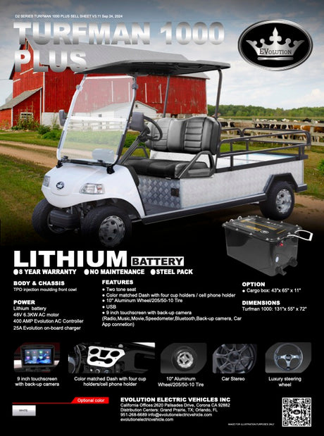 Evolution Turfman 1000