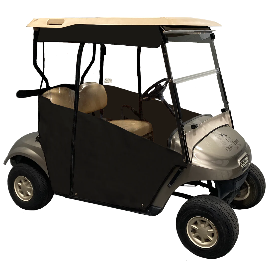 DoorWorks EZGO 2 Seater Track Enclosures