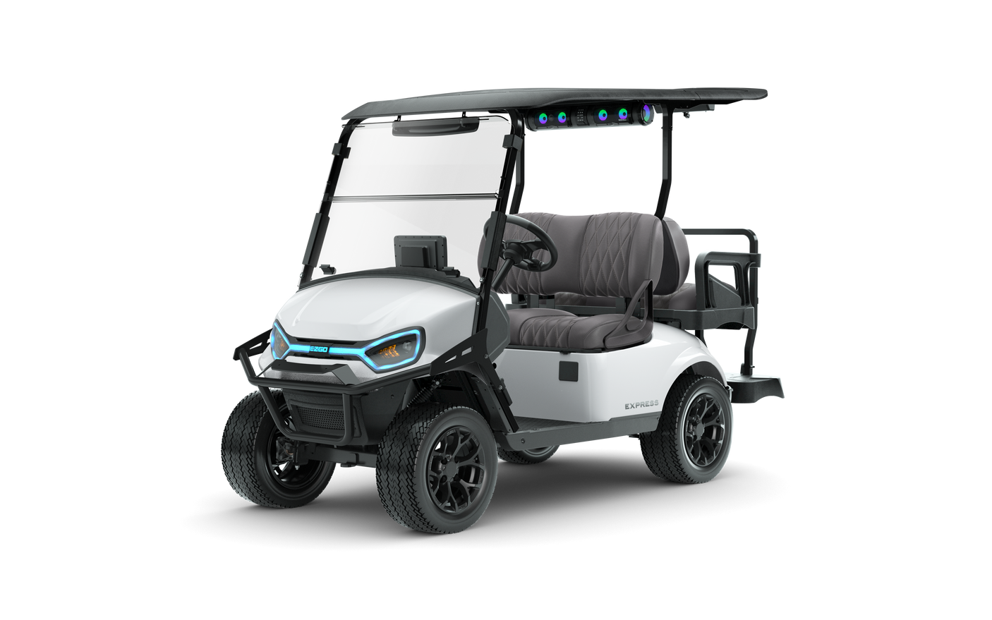 2026 EZGO Express 4 Touring ST Gas Bright White | Serial #3675582