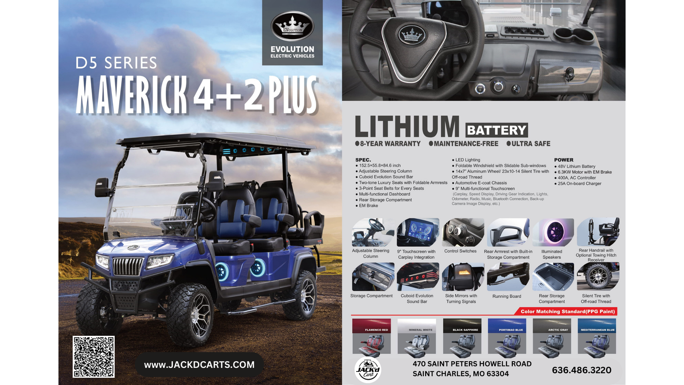 Evolution D5:Maverick 4+2 PLUS Black Sapphire