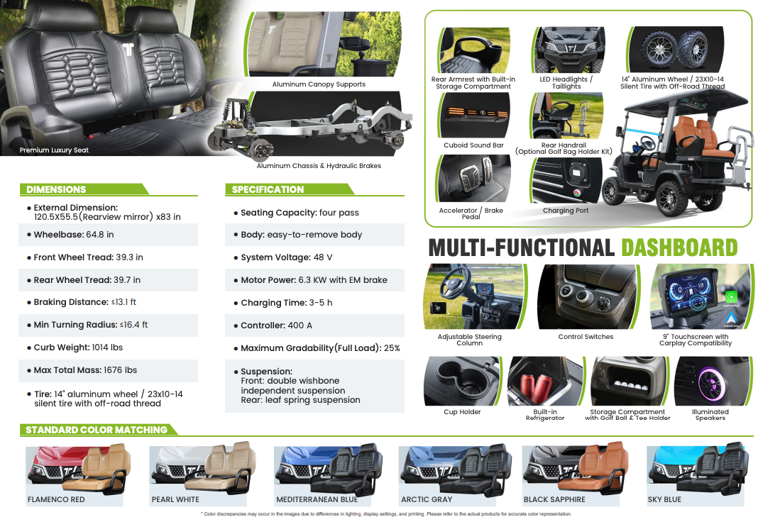 Tara Explorer 2+2 - Sky Blue