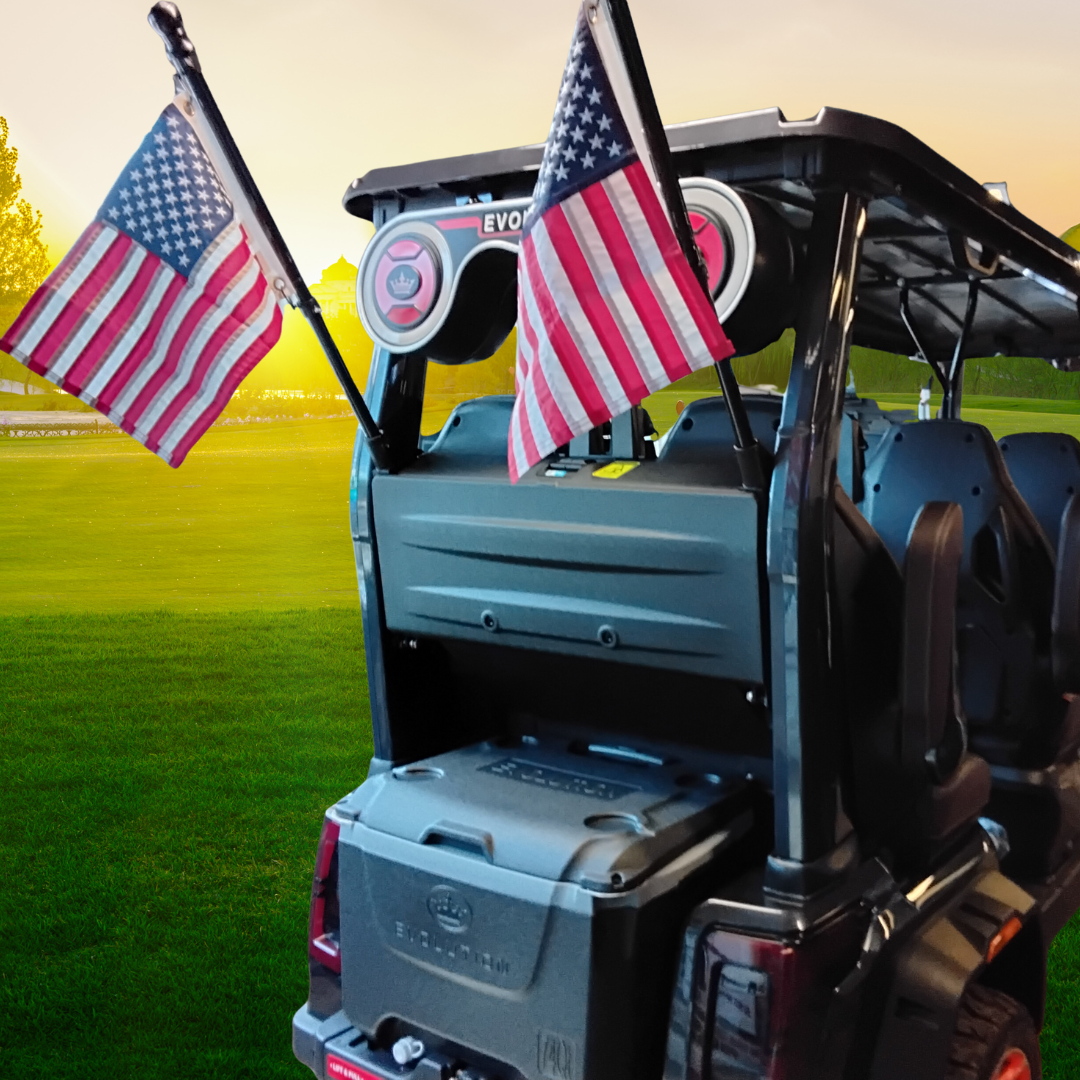 Evolution D-MAX Dual Flag Pole Bundle