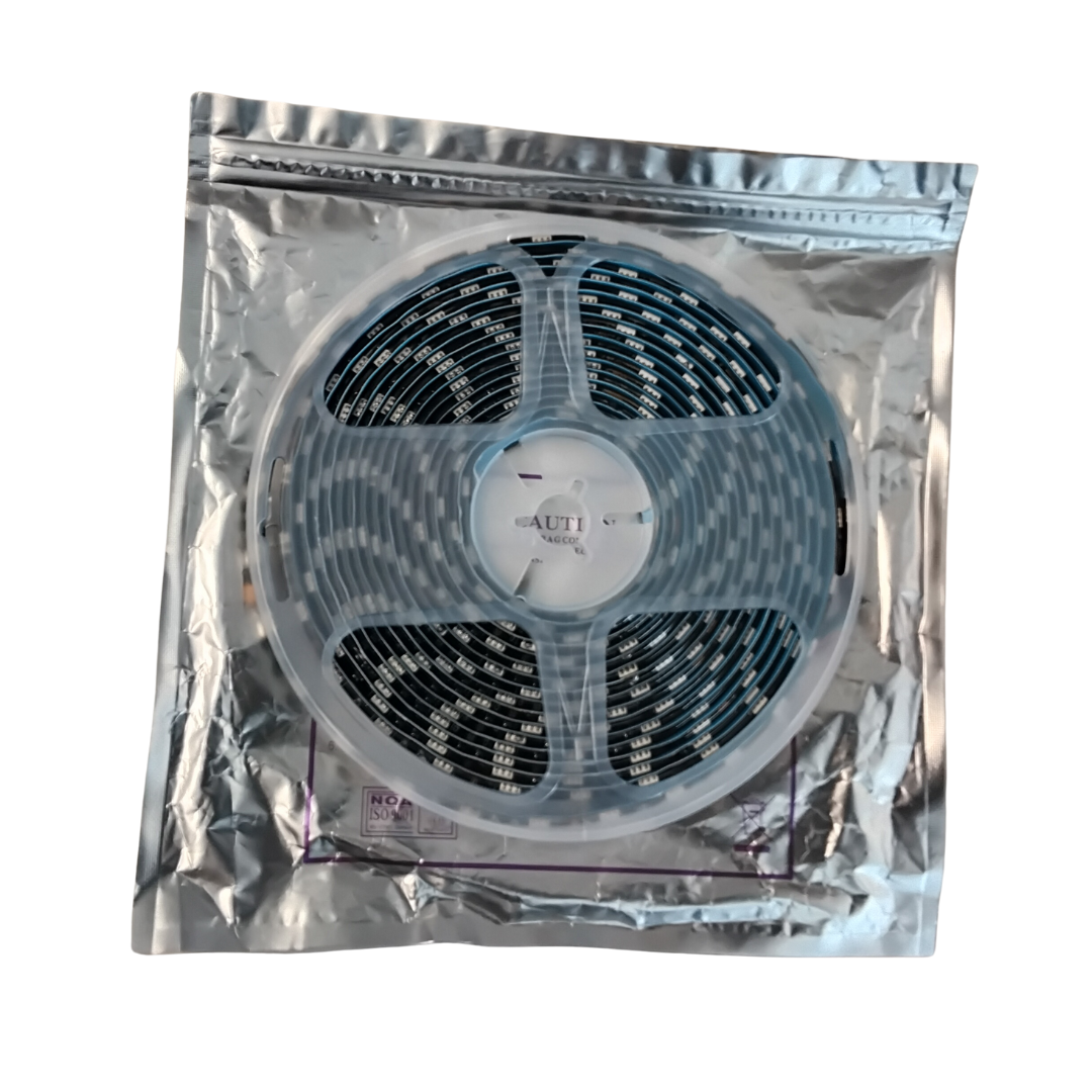 5m RGB LED Black PCB Strip Light - DynamicColor Series Tape Light - 12V