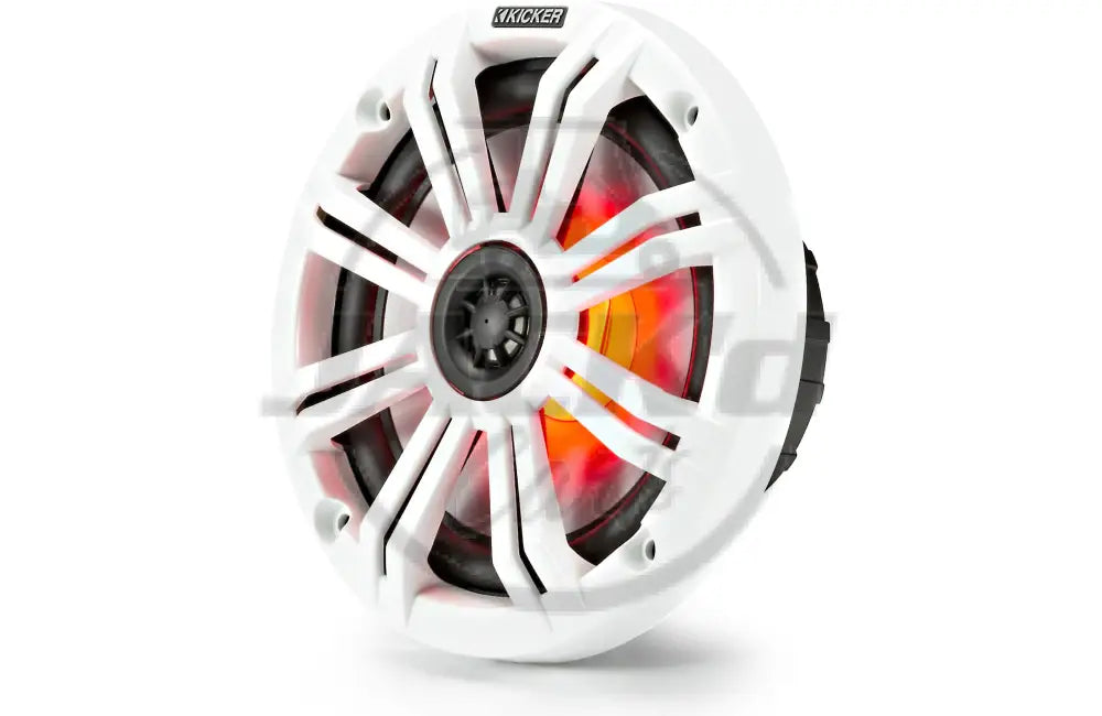 A Pair of Kicker 45KM654 6.5’’ 390w Marine Boat Speakers KM65 w/ White Grilles Parts Closeout Sale