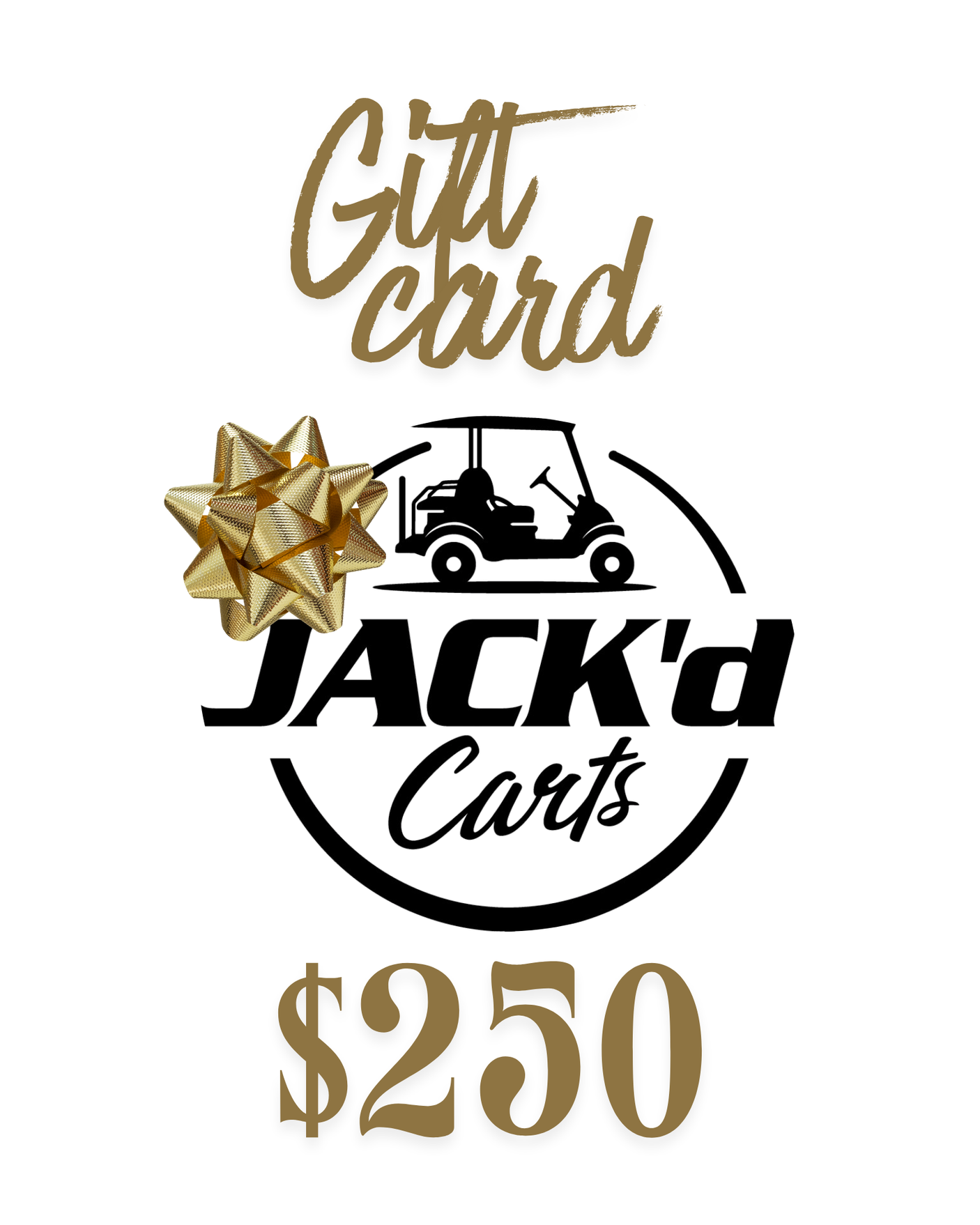 JACK'd Carts Gift Card