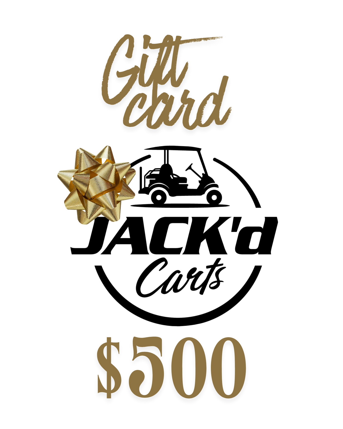 JACK'd Carts Gift Card