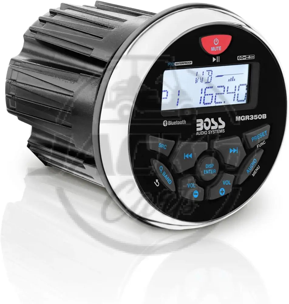 BOSS Audio Systems MGR350B Marine Gauge Bluetooth Receiver Parts Closeout Sale