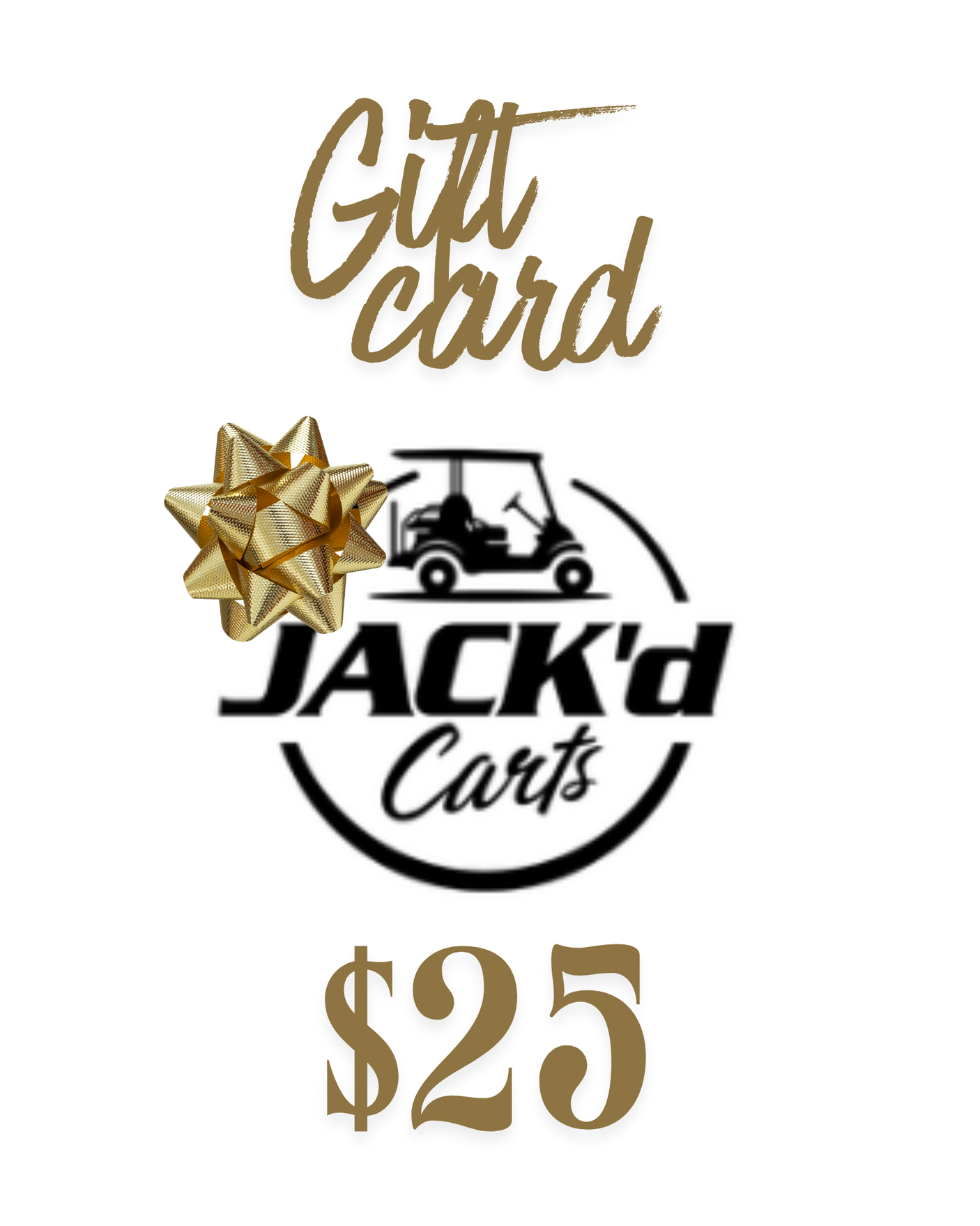 JACK'd Carts Gift Card