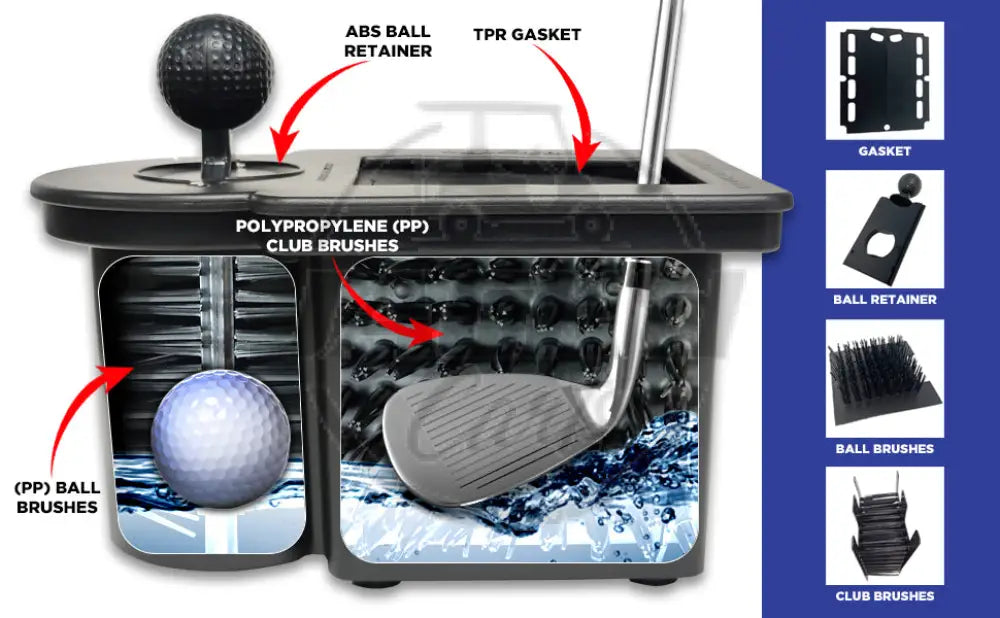 Golf Club & Ball Washer