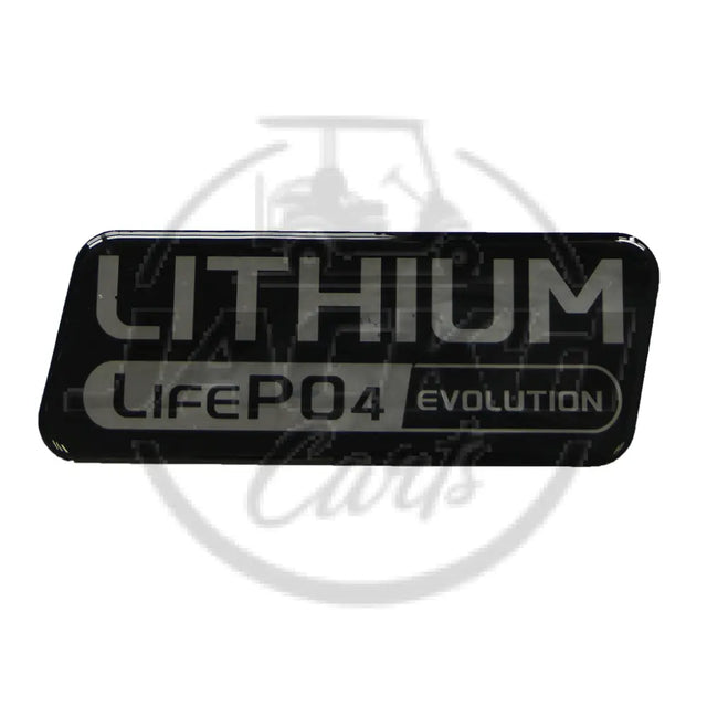 Logo Sticker For LiFePO4 Battery Driver Side OEM Parts