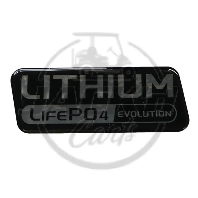 Logo Sticker For LiFePO4 Battery Passenger Side OEM Parts