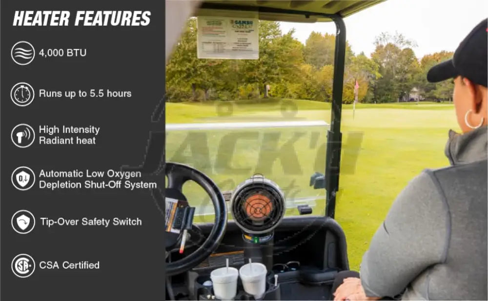 Mr. Heater for Golf Carts
