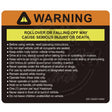 Operator Warning Decal OEM Parts