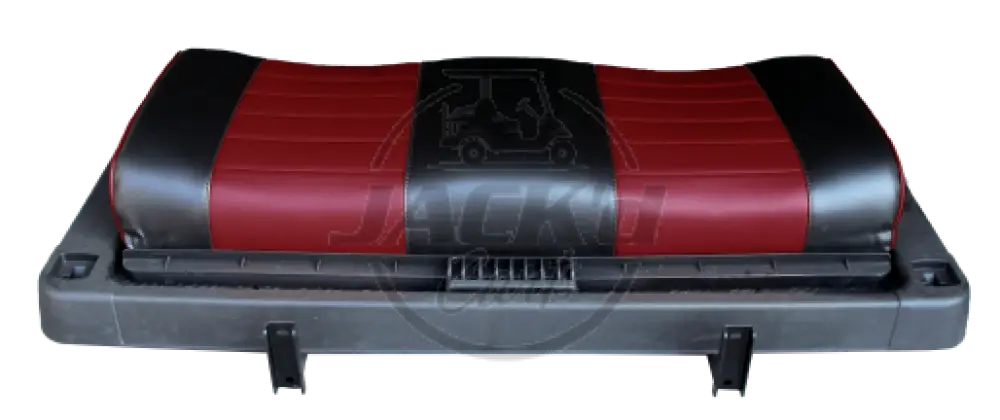 REAR SEAT & FLIP FLOP PLASTIC BOARD ASSEMBLY CANDY APPLE RED & BLACK COLOR OEM Parts