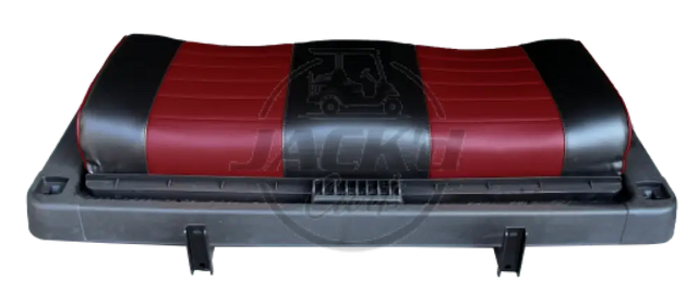 REAR SEAT & FLIP FLOP PLASTIC BOARD ASSEMBLY CANDY APPLE RED & BLACK COLOR OEM Parts