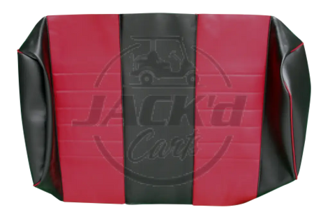 SEAT BACK SKIN FOR D2 CANDY APPLE RED + BLACK OEM Parts