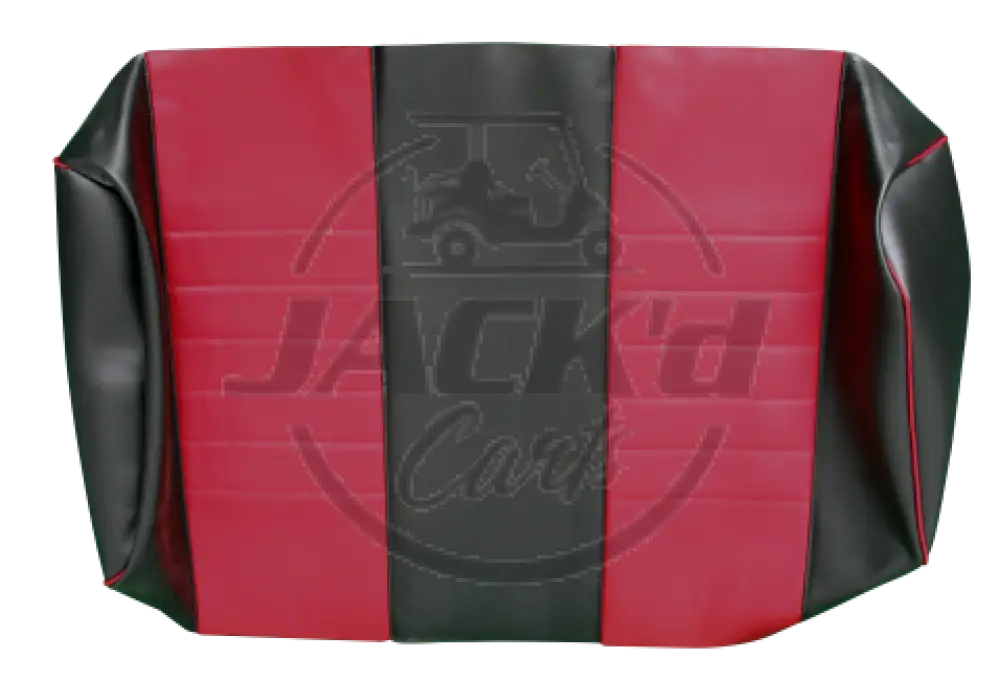 SEAT SKIN FOR FRONT SEAT CANDY APPLE RED & BLACK OEM Parts