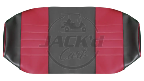 SEAT SKIN FOR REAR SEAT CANDY APPLE RED & BLACK OEM Parts