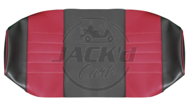 SEAT SKIN FOR REAR SEAT CANDY APPLE RED & BLACK OEM Parts