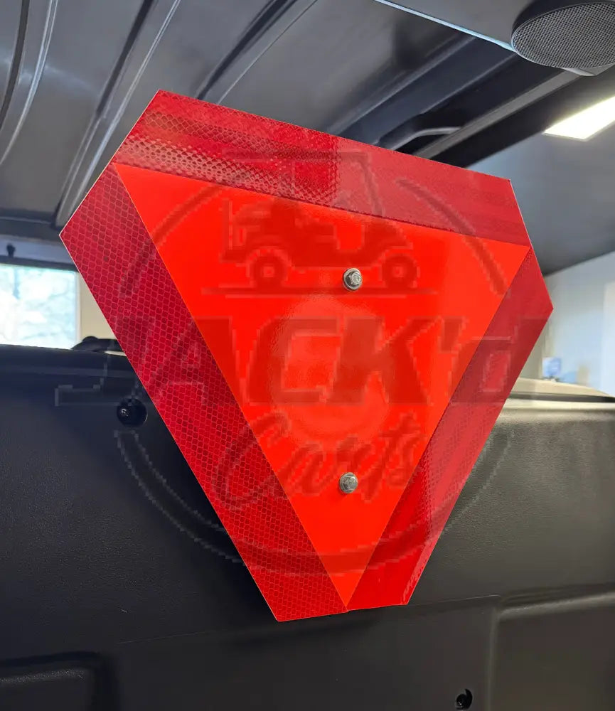 Seatback Slow Moving Triangle Accessories