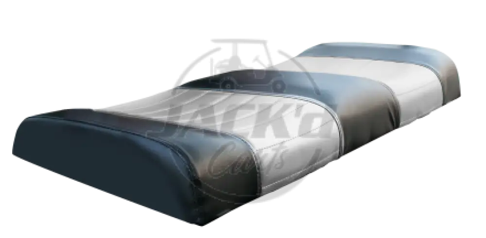 SILVER & BLACK FRONT SEAT CUSHION OEM Parts