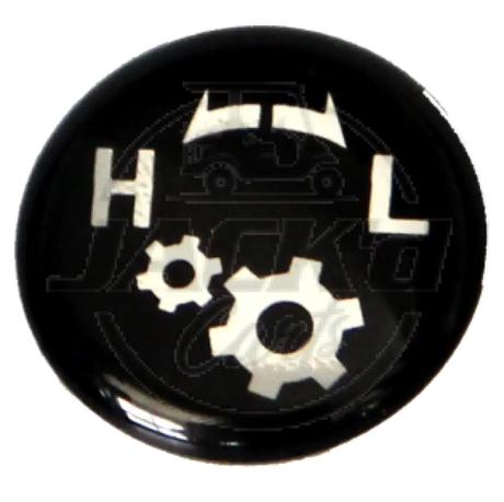 STICKER FOR HIGH/LOW SPEED MODE KNOB SWITCH OEM Parts