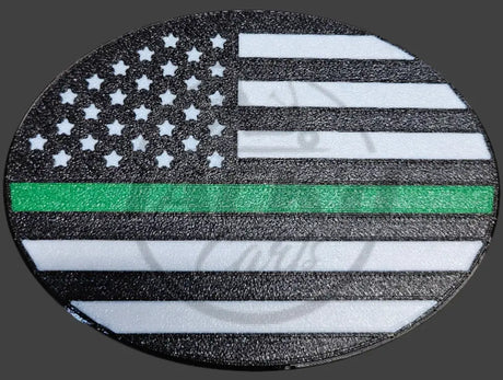 Tire Center Cap Cover Set BACK THE GREEN FLAG Accessories