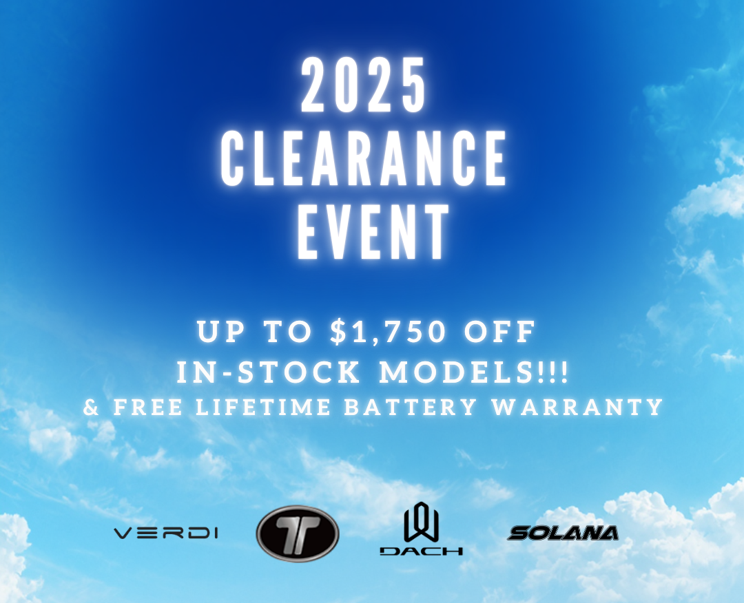 2025 CLEARANCE SALE!