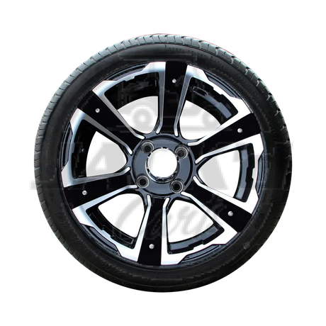 14’’ Radial Tire Assembly with Decoration BLACK OEM Parts