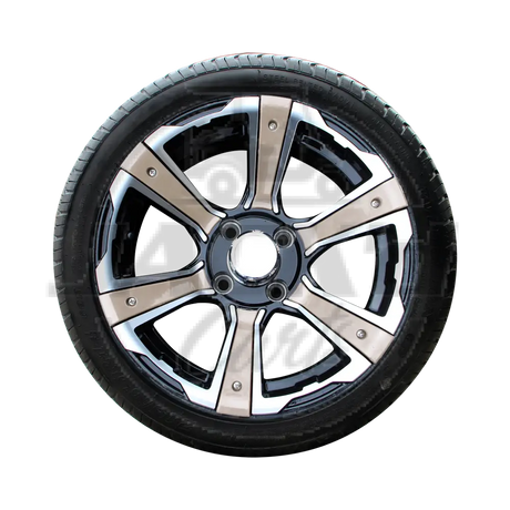 14’’ Radial Tire Assembly with Decoration GOLD OEM Parts