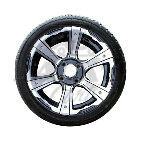 14’’ Radial Tire Assembly with Decoration SILVER OEM Parts