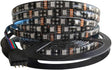 5M Black PCB 5050 RGB LED Strip Waterproof IP65 300 SMD Black PCB Board DC 12V Flexible Light Parts Closeout Sale
