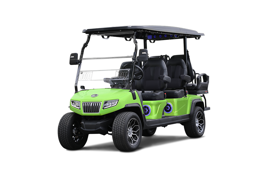 Evolution D5:Ranger 4+2 PLUS Lime Green – JACK'd Carts