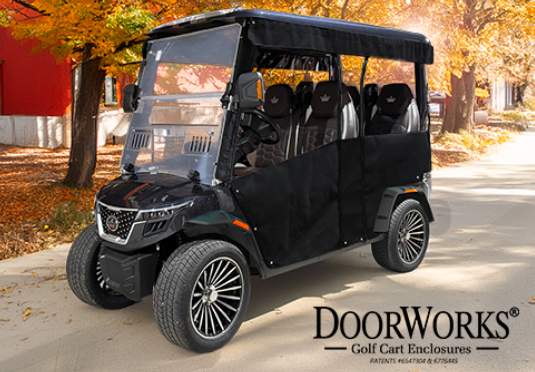 DoorWorks Evolution D-MAX 4 Seater Track Enclosure