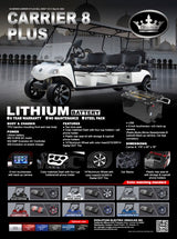 Evolution Carrier 8 Plus Mineral White