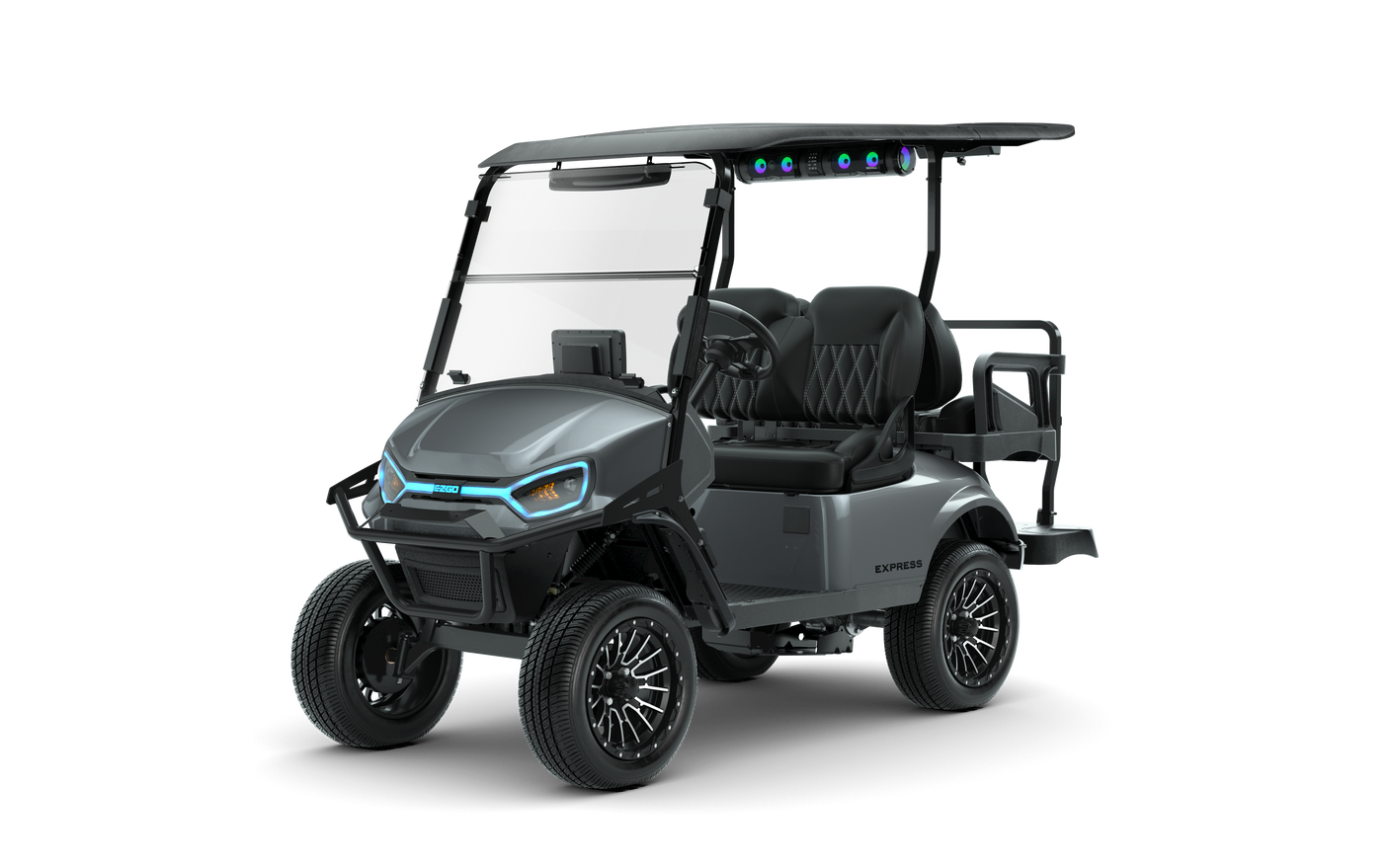 2026 EZGO Express 4 Summit XTL Gas (EFI) Metallic Charcoal | Serial #3675789