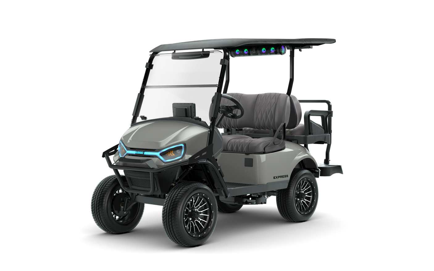 2026 EZGO Express 4 Summit XT Gas (EFI) Slate Gray | Serial #3675788